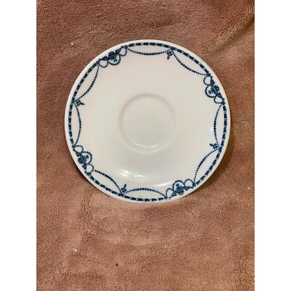 Vintage Warwick China Co.  (1943) Adam Pattern  6" Saucer - Picture 1 of 4